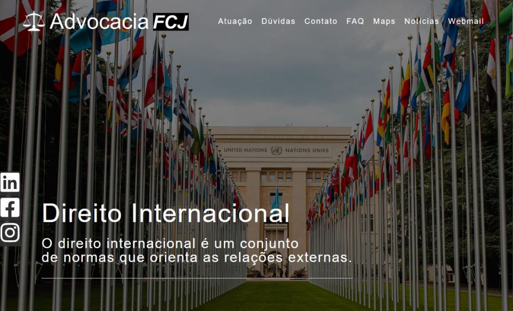 Advocacia FCJ site de Advogacia 