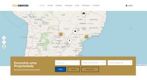 Site demonstrativo de Imobiliaria