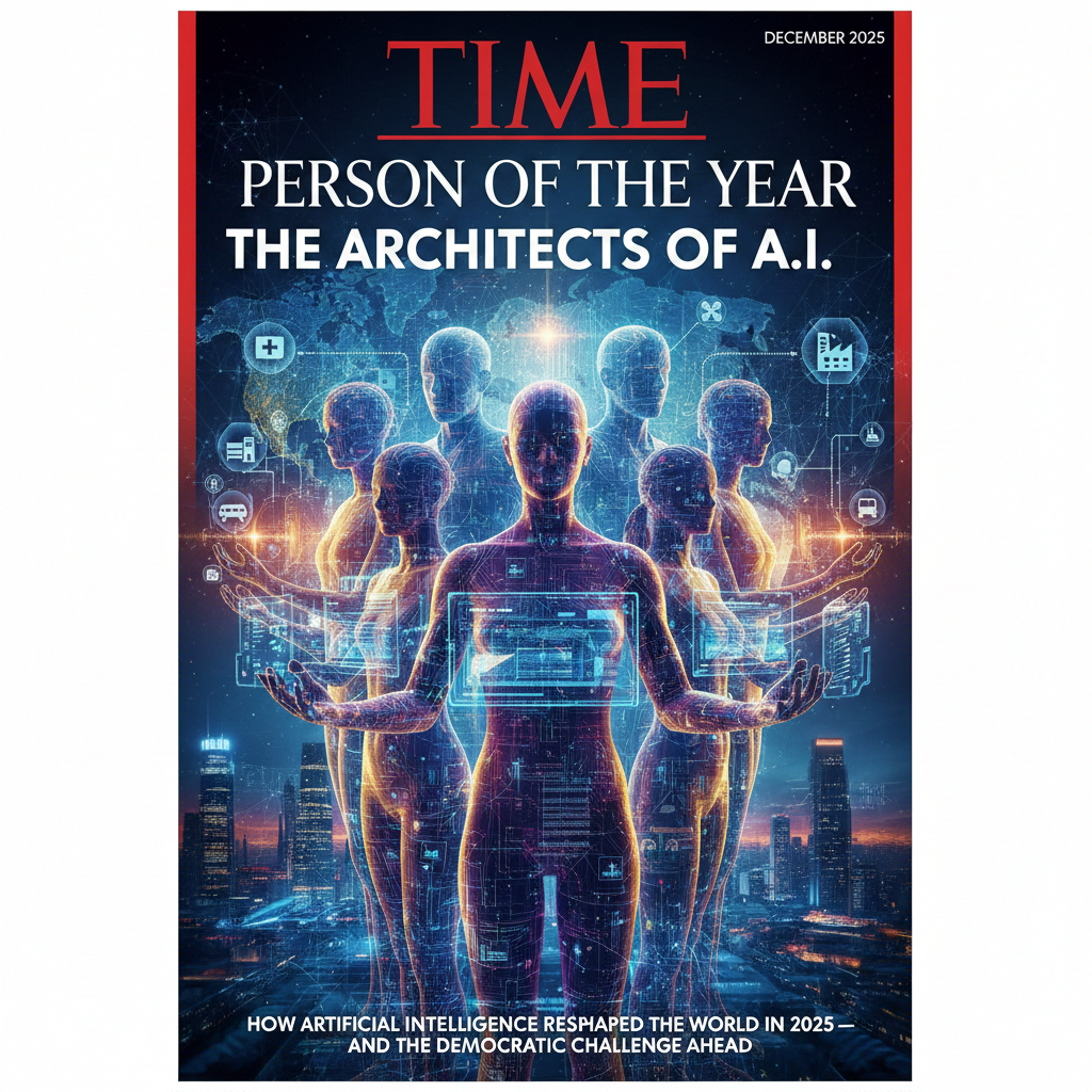 IA é Eleita Person of the Year 2025 pela TIME